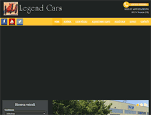 Tablet Screenshot of legendcars.it